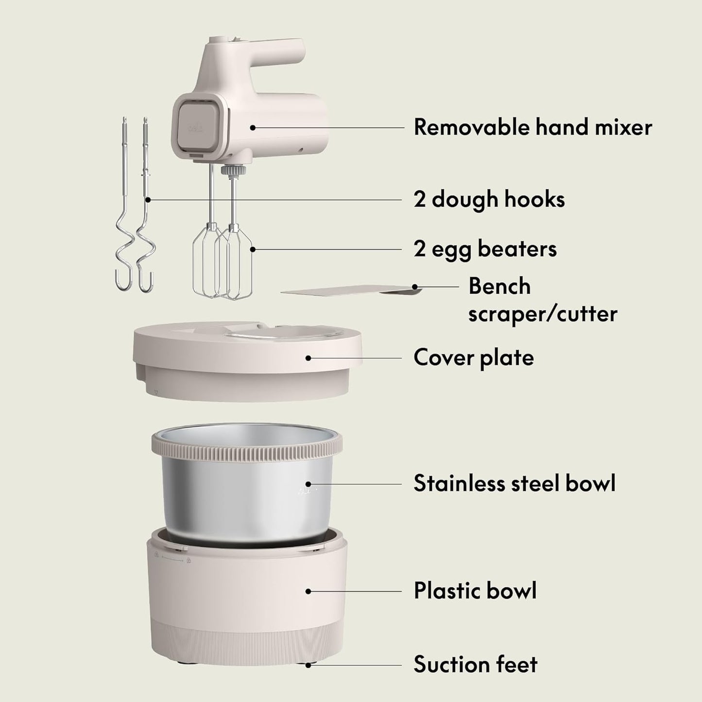 Hand Blender With Bowl