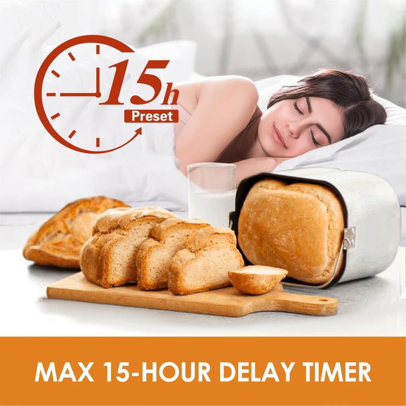15-in-1 Automatic Bread Maker