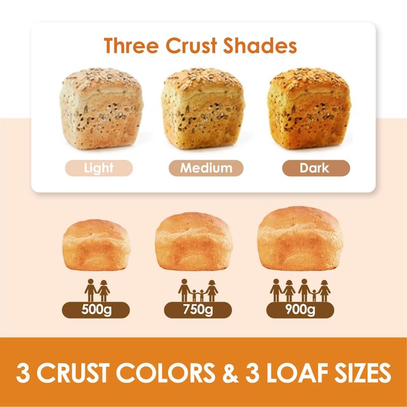 15-in-1 Automatic Bread Maker